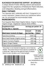 EGYPTIAN BLACKSEED FOR DIGESTIVE SUPPORT