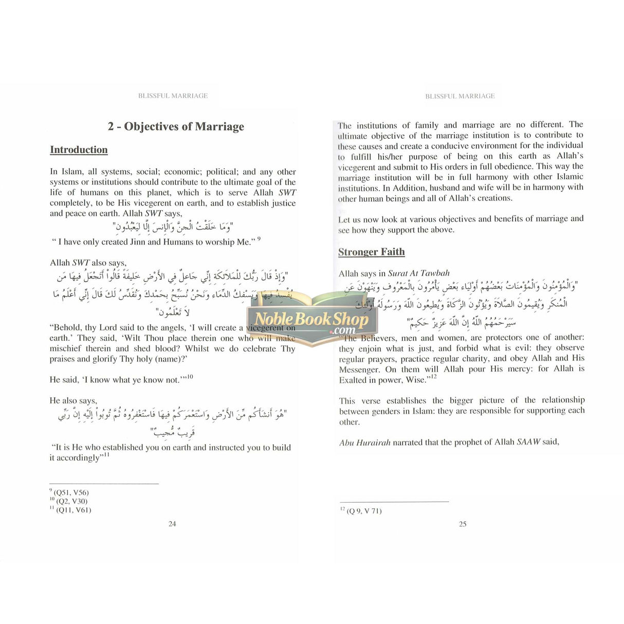 Blissful Marriage : A Practical Islamic Guide