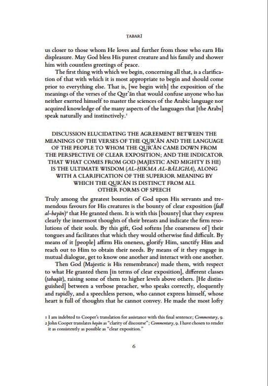 Tabari:Selections from The Comprehensive Exposition of the Interpretation of the Verses of the Qur'an 2 Vol Set, 9781911141273