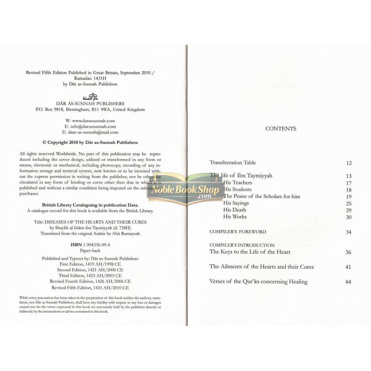 Diseases of the Hearts & their Cures