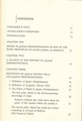 Divine Will and Predestination : Islamic Creed Series 8 - NobleBookshop
