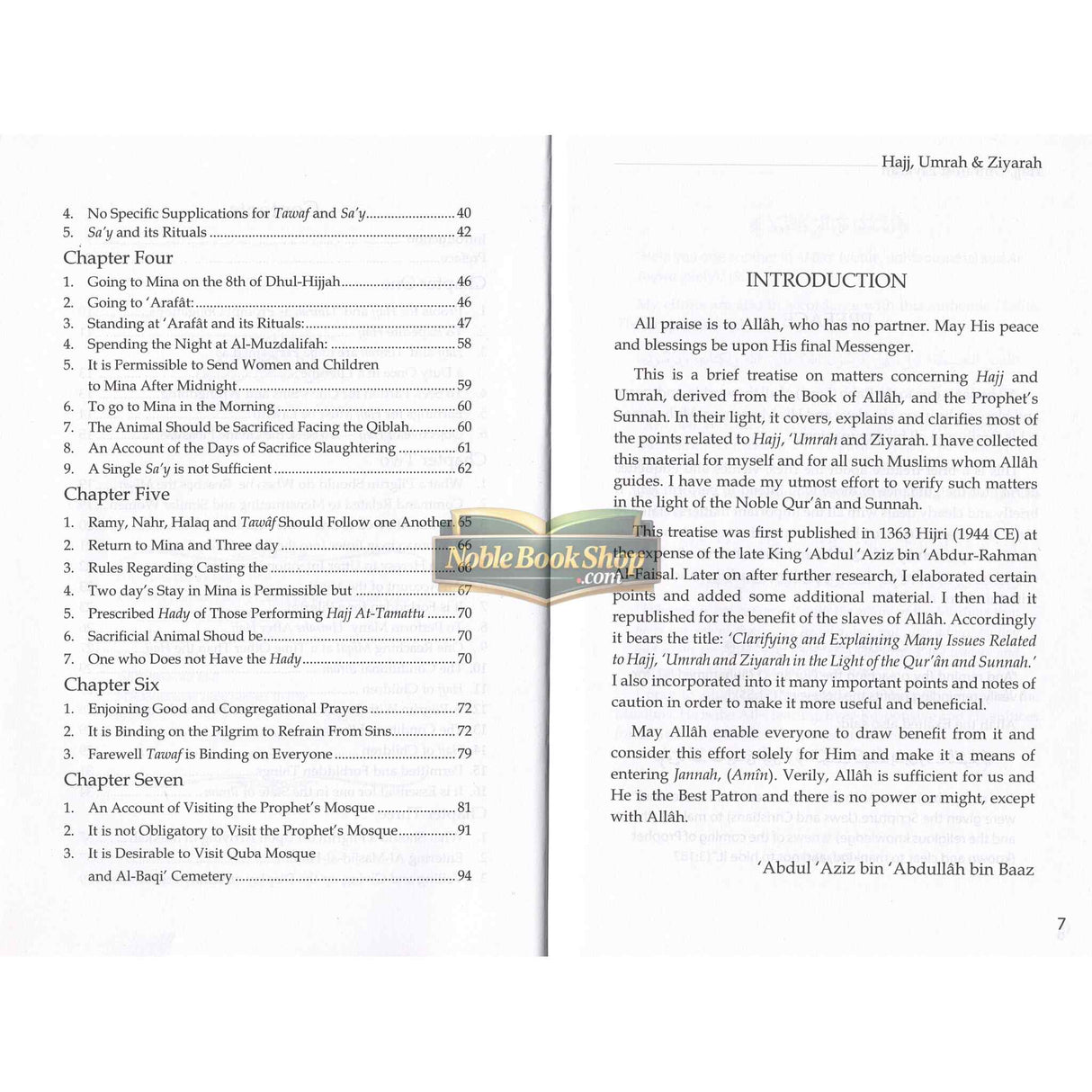 Explaining Issues Of Hajj Umrah & Ziyarah(in Light Of The Quran & Sunnah)