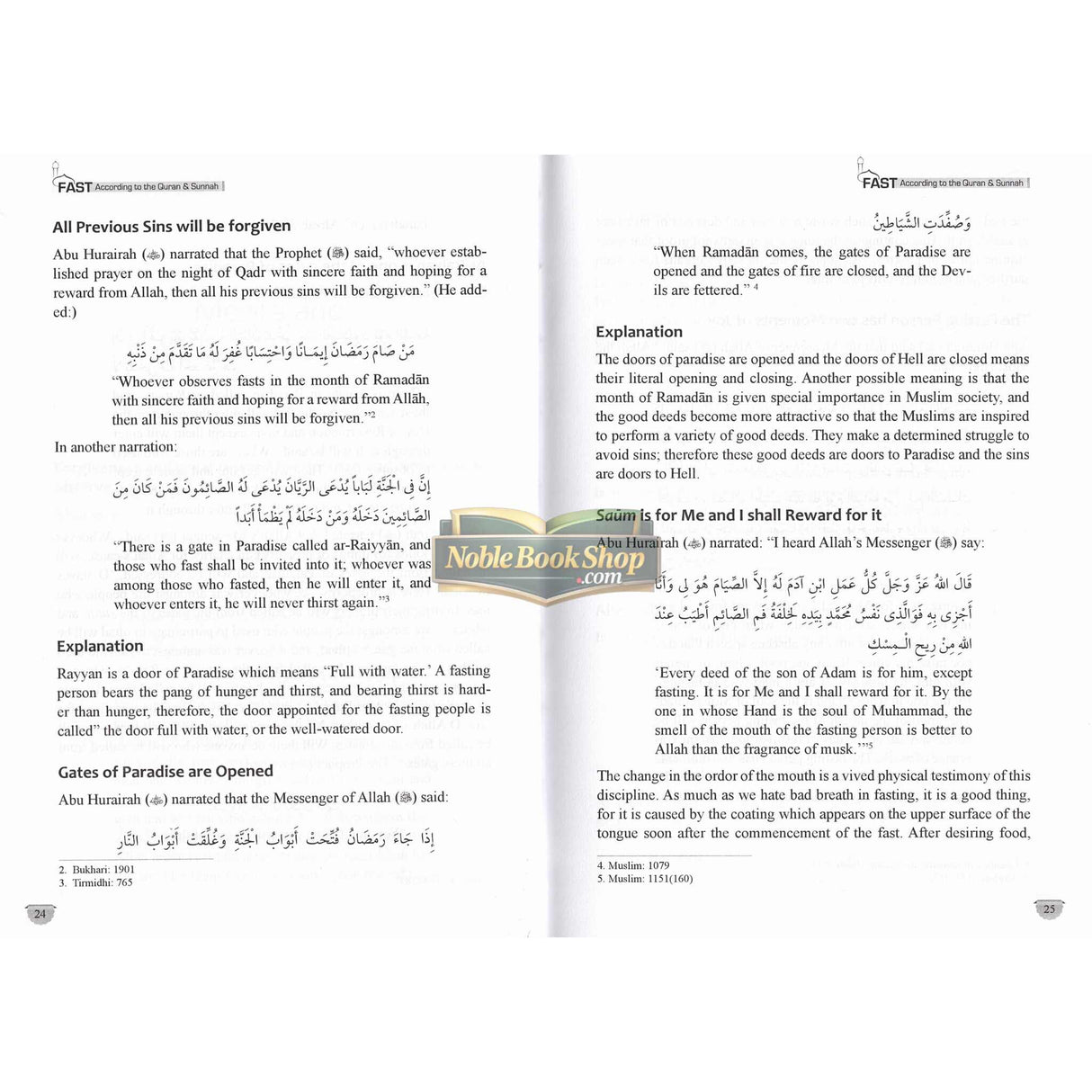 Fast According to the Quran & Sunnah