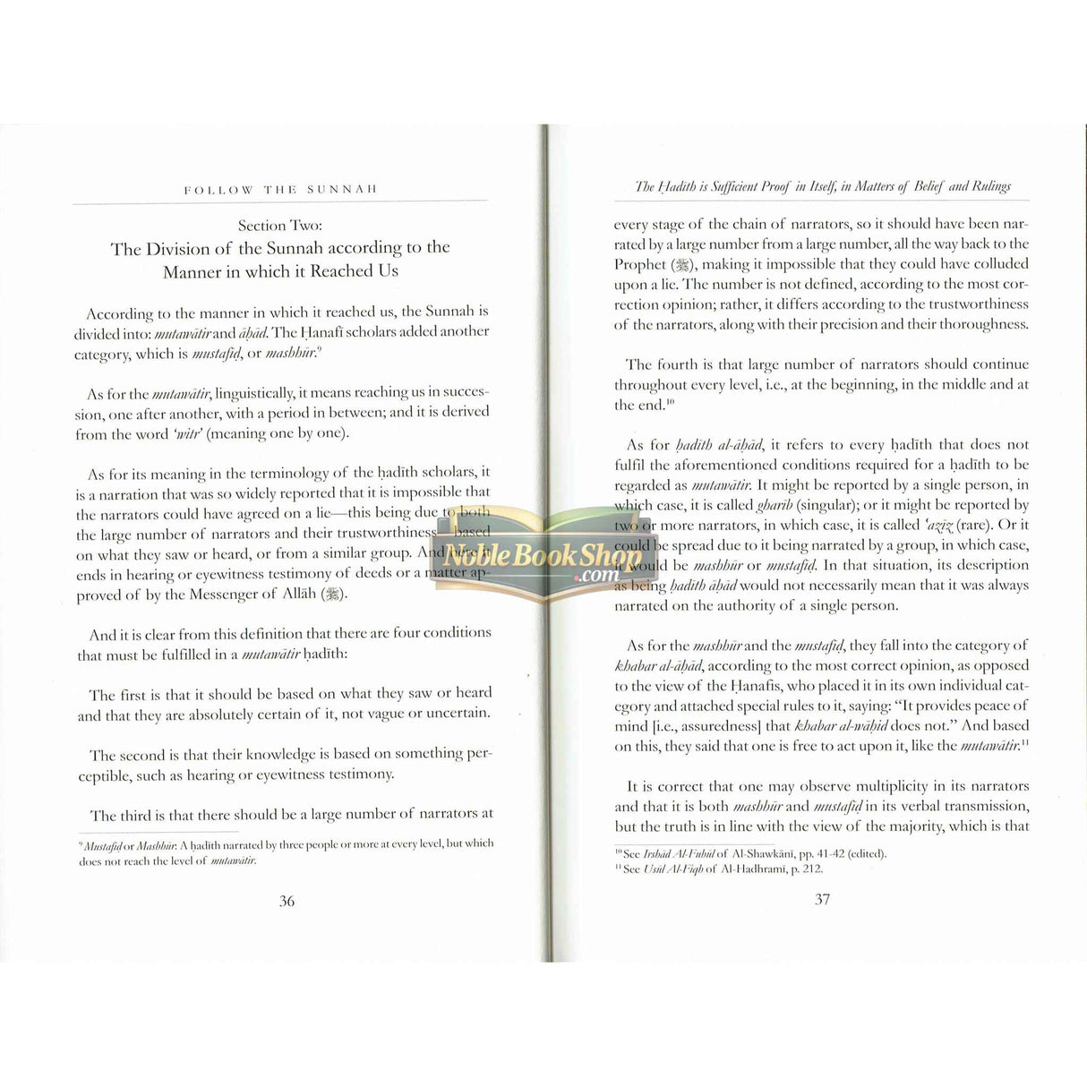 Follow The Sunnah of The Prophet