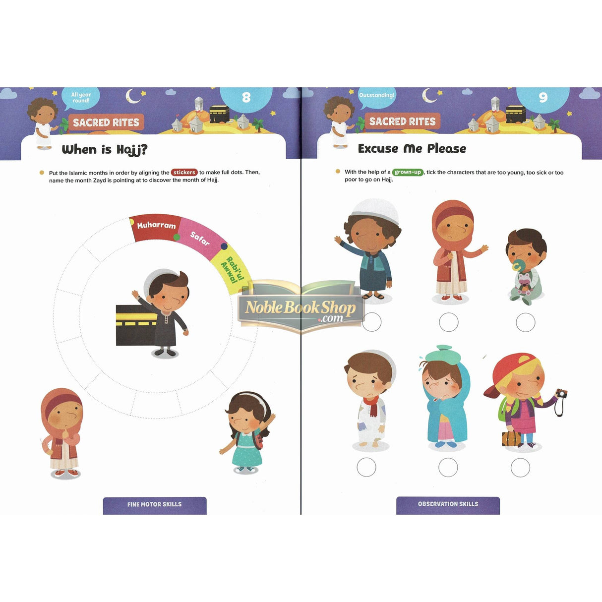 Hajj and Umrah Activity Book