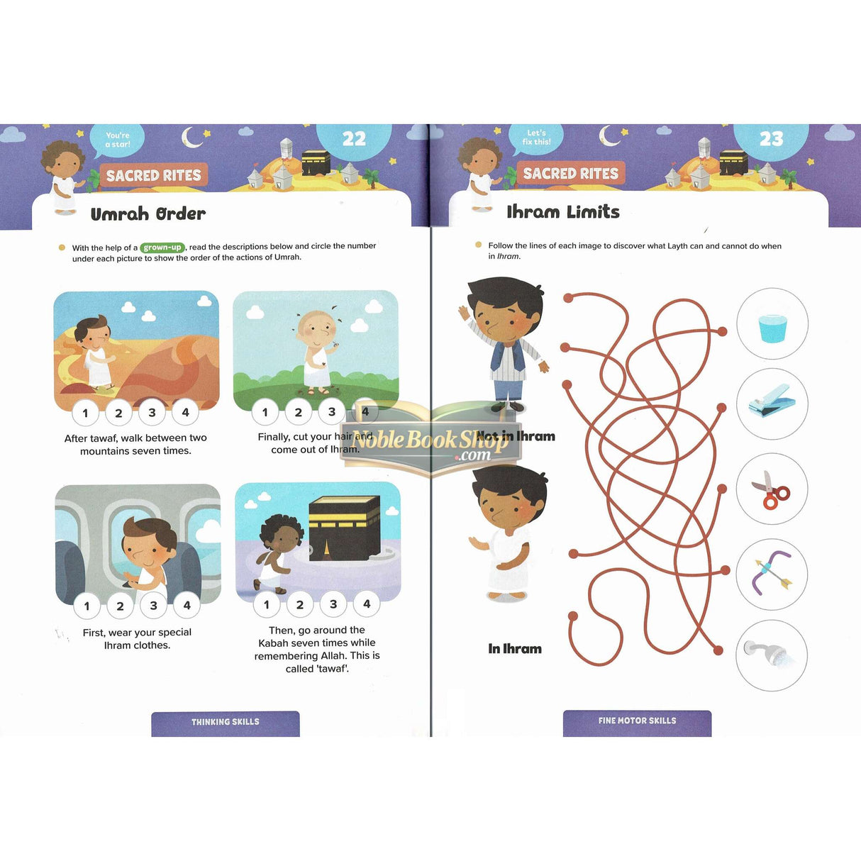 Hajj and Umrah Activity Book