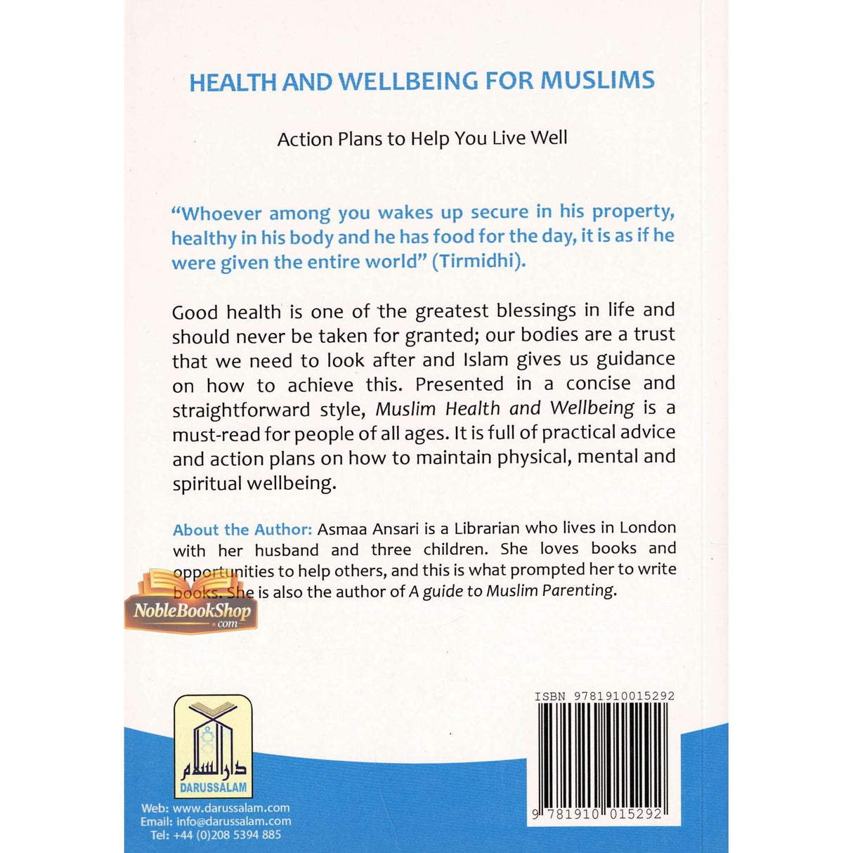 Health And Wellbeing For Muslim