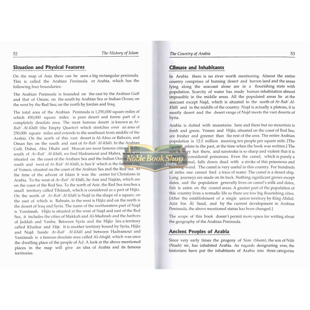 The History of Islam 3 Volume Set