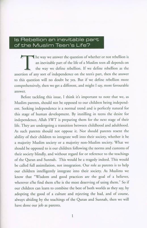 When Muslim Teens Rebel :Causes And Solutions (22667)