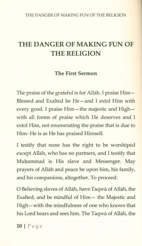 The Danger of Making Fun of the Religion (24913)