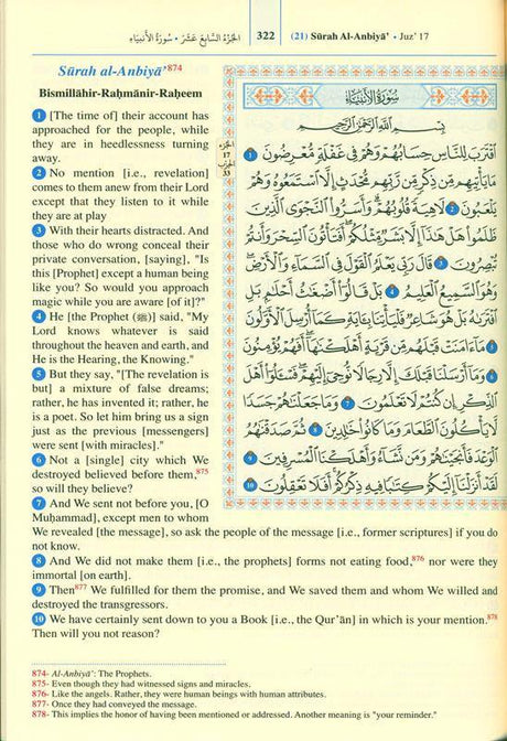 Saheeh International Quran : Arabic Text With English Meanings (24947)