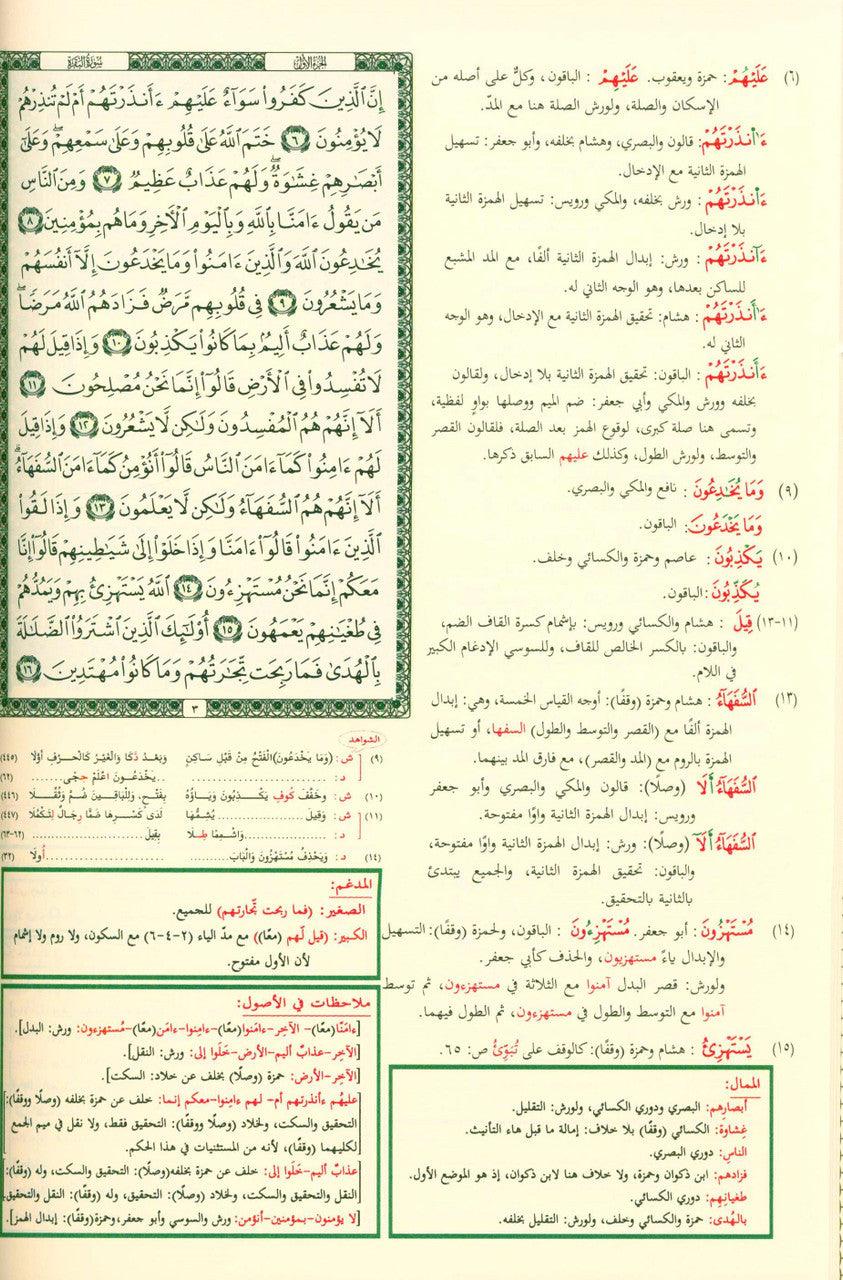 The Ten Readings of the Quran مصحف القراءت العشر (21717)