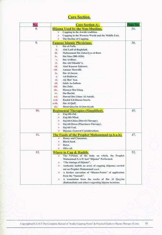 Hijama Therapy : A Complete Manual Of ' The Arabic Cupping Points ' (24887)