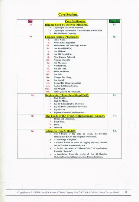 Hijama Therapy : A Complete Manual Of ' The Arabic Cupping Points ' (24887)
