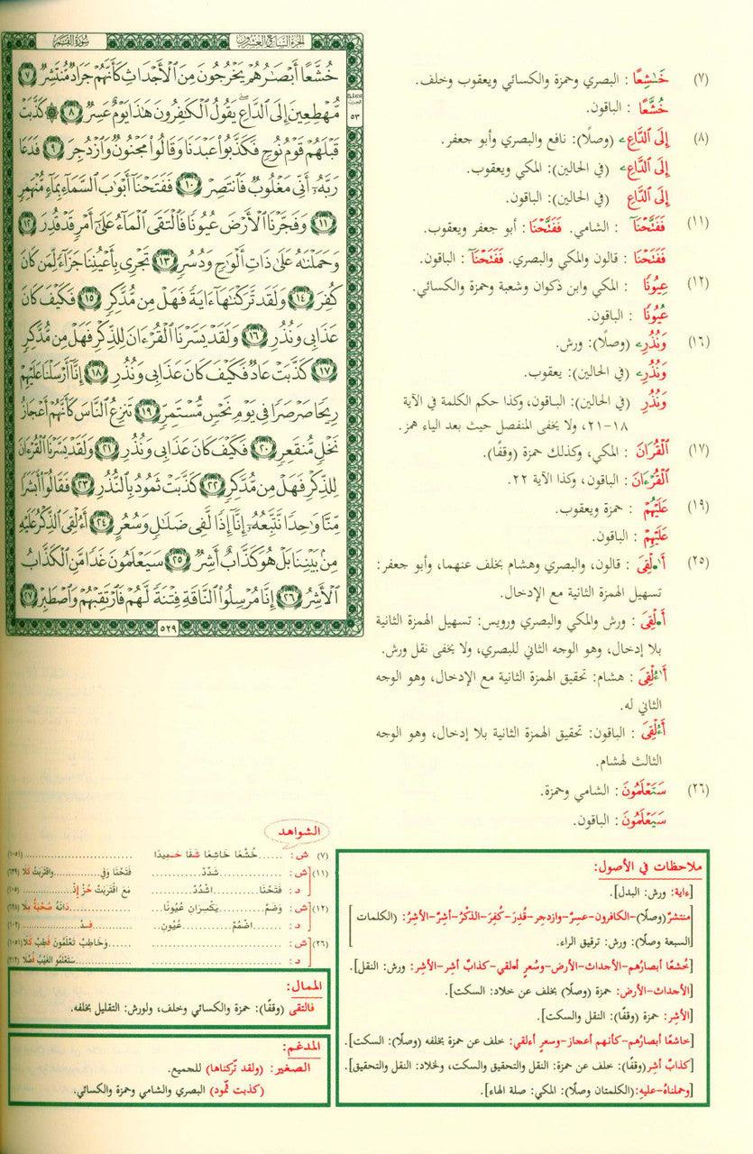 The Ten Readings of the Quran مصحف القراءت العشر (21717)