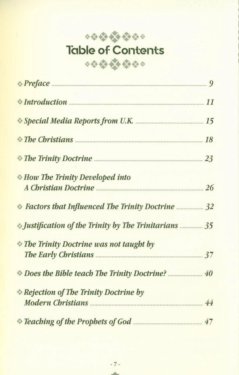 Is The Trinity Doctrine Divinely Inspired? (24895)