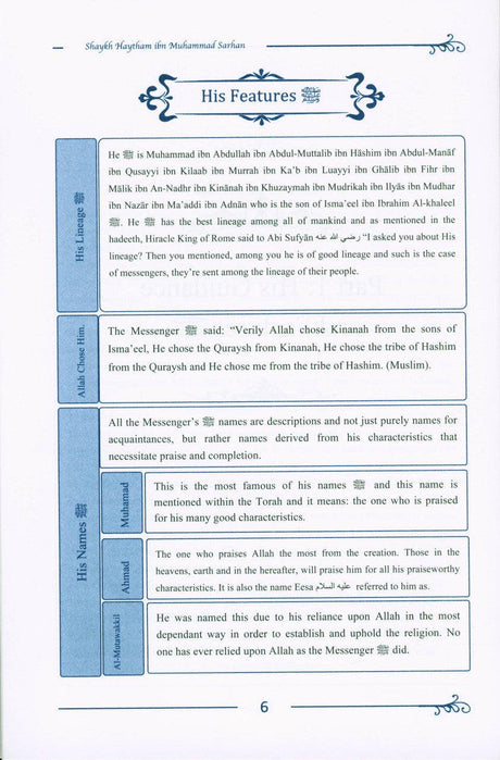 A Concise Biography Of The Prophet ﷺ And His Special Traits (24901)