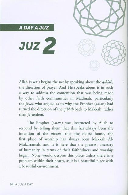 A Juz A Day: Summary of the Quran (24956)