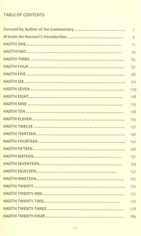 The Explanation of Imam An Nawawi’s 40 Hadith by Dr Saalih al-Fawzaan,23081