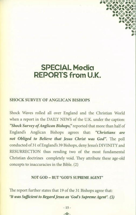 Is The Trinity Doctrine Divinely Inspired? (24895)