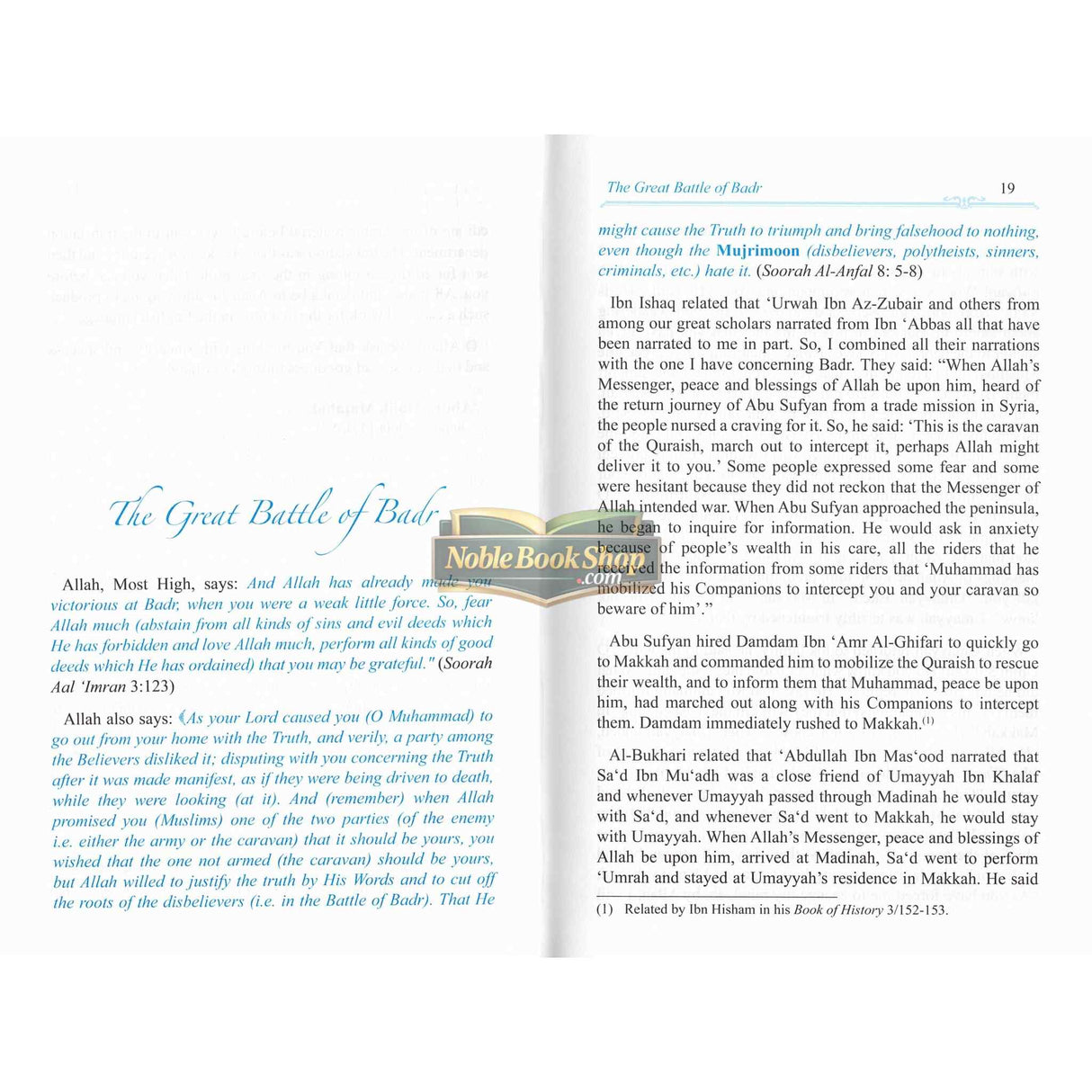 In Defence of the True Faith : From Al - Bidayah wan - Nihayah