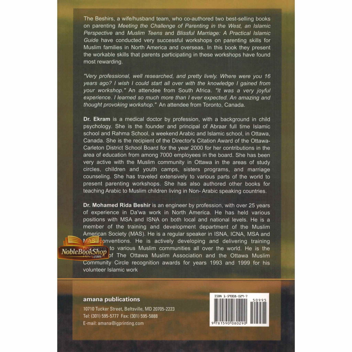 Parenting Skills : Based In The Quran And Sunnah