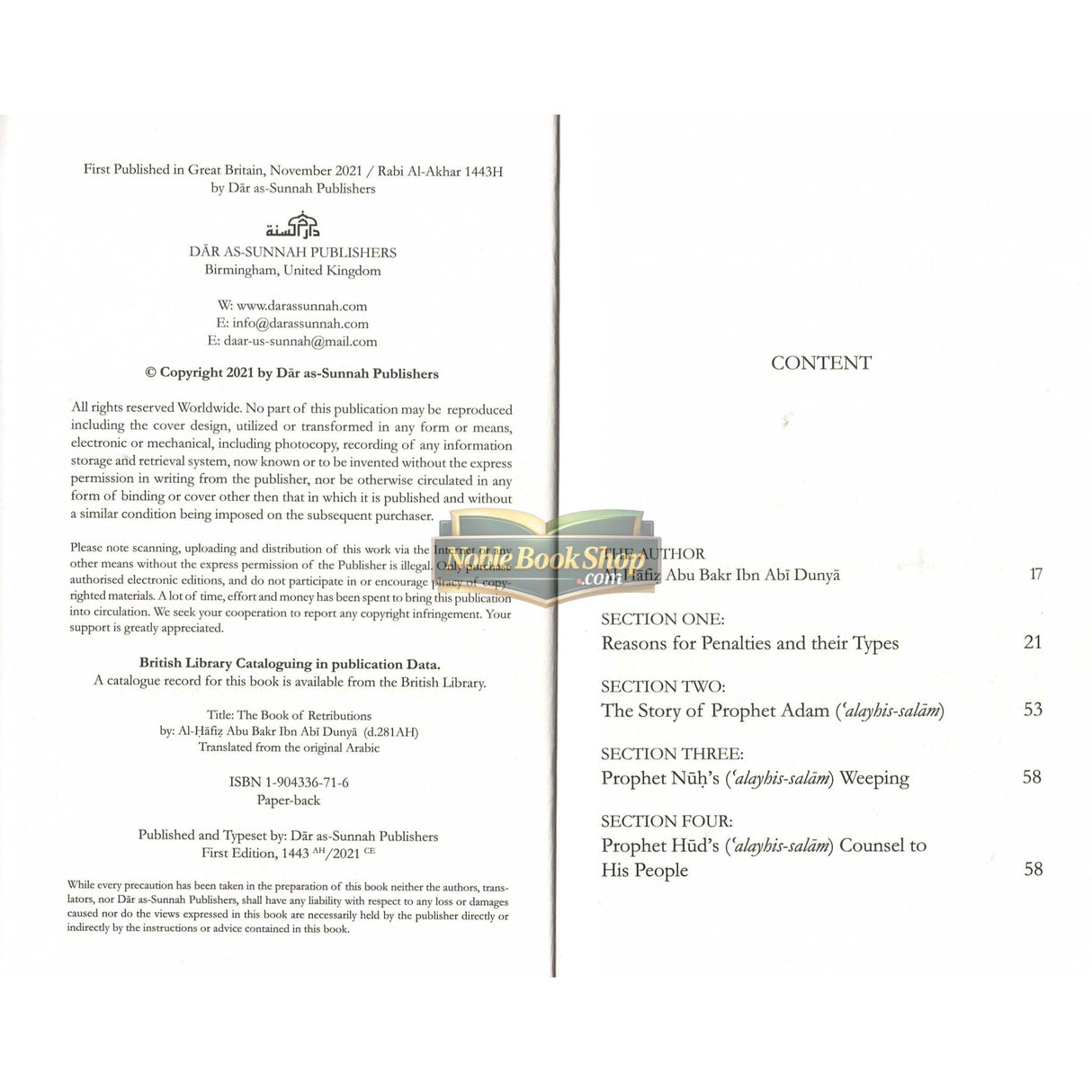 Perished Nations Book of Penalties