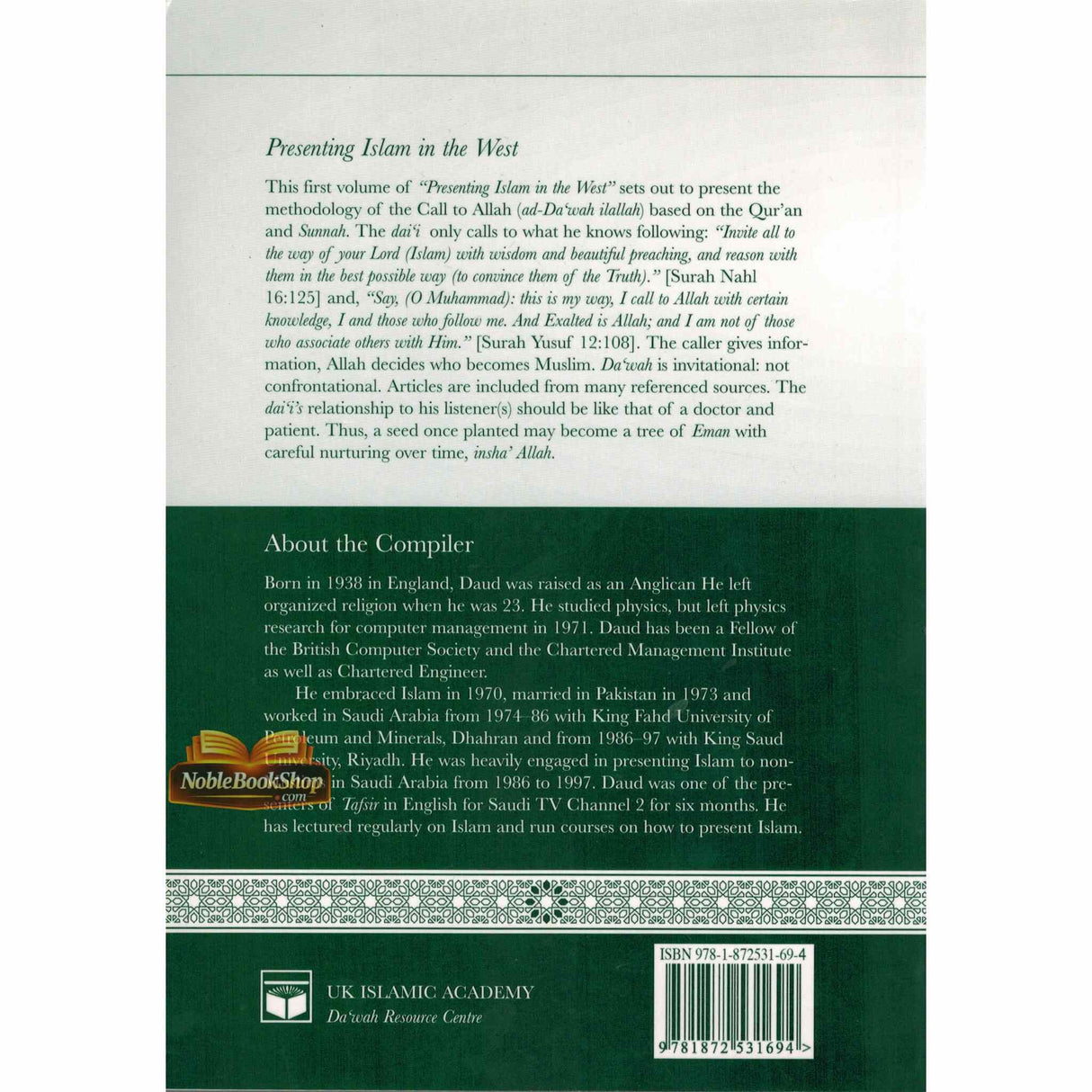 Presenting Islam in the West