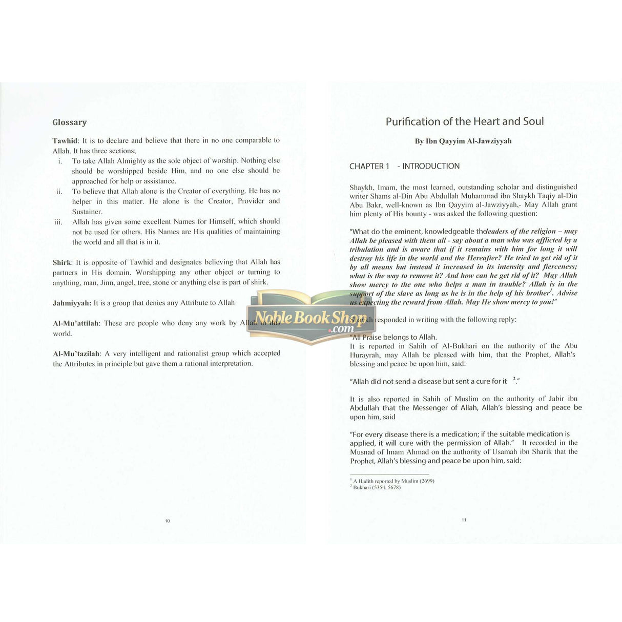 Purification of the Heart and Soul الداءوالدواء Adda Waddawa