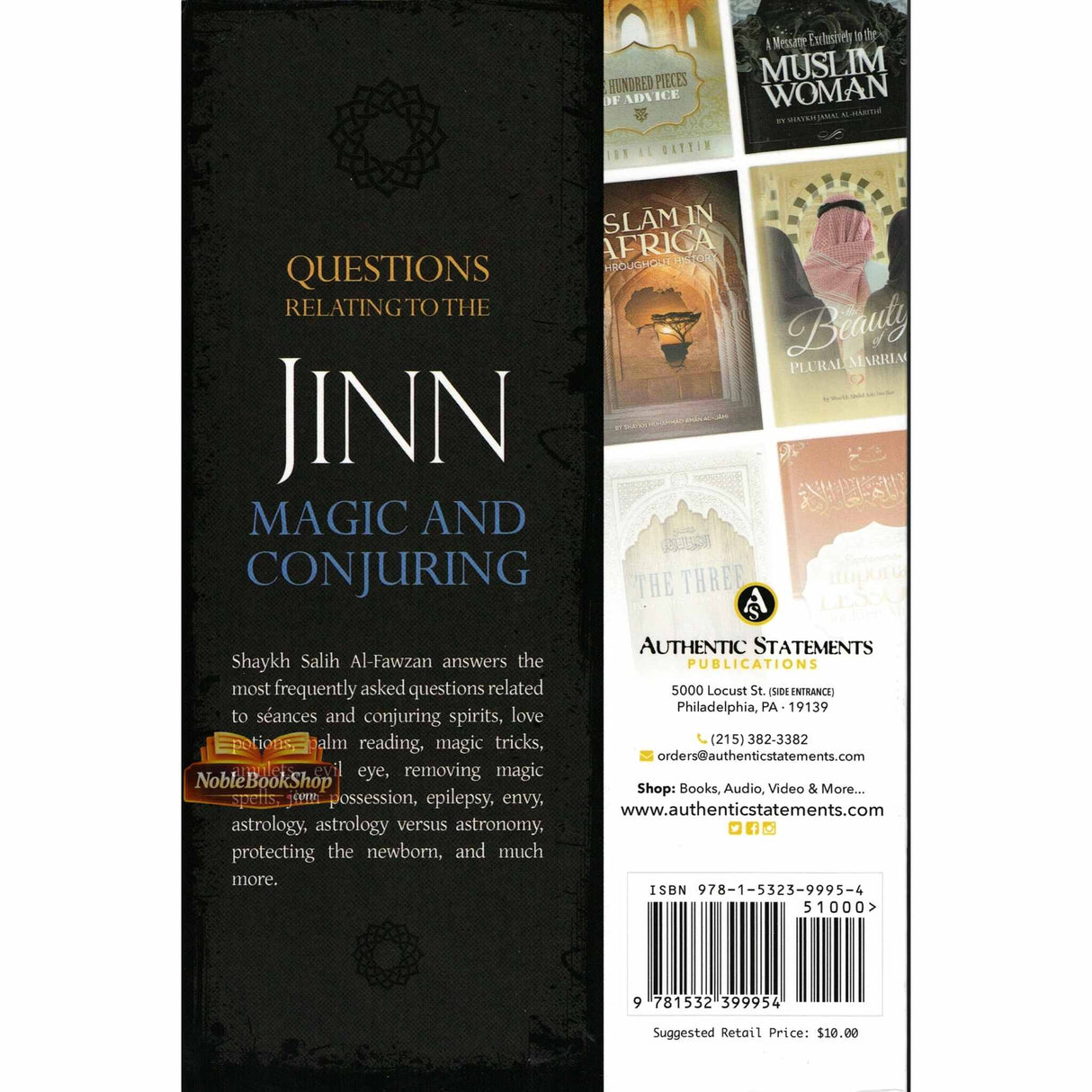 Questions Relating to the Jinn, Magic, and Conjuring