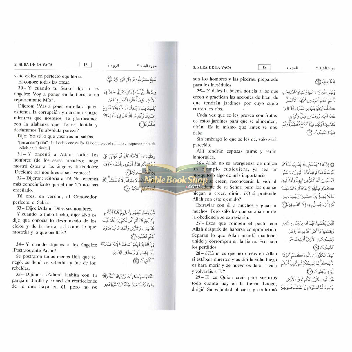 Noble Quran in Spanish Language Del Coran / Spanish