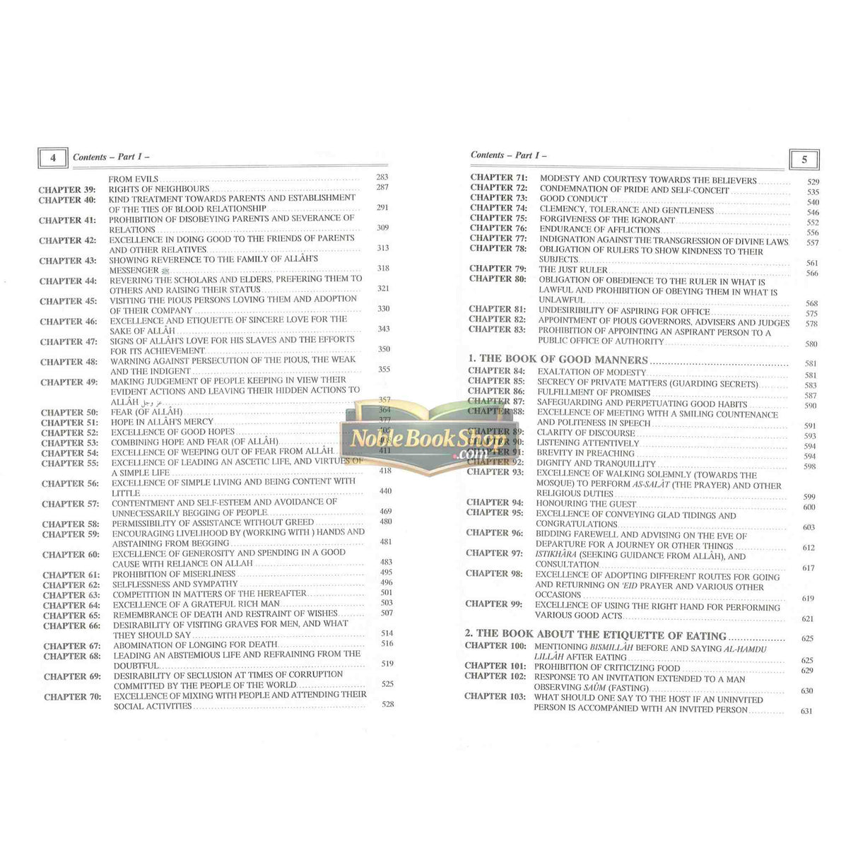 Riyad Us Saliheen : 2 volume Set