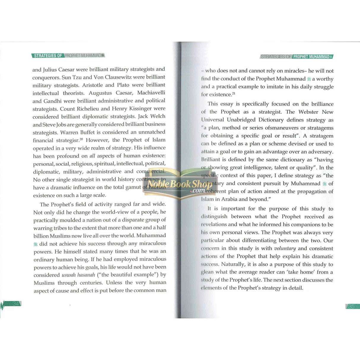 Strategies of Prophet Muhammad