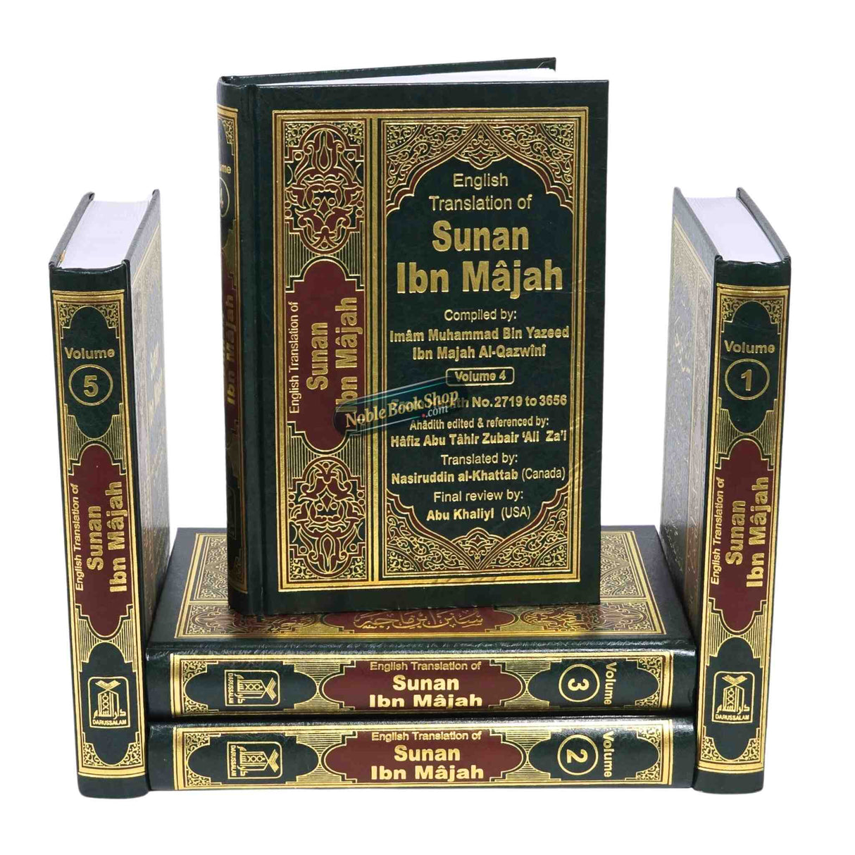 Sunan Ibn Majah : English, Arabic : 5 Volume Set