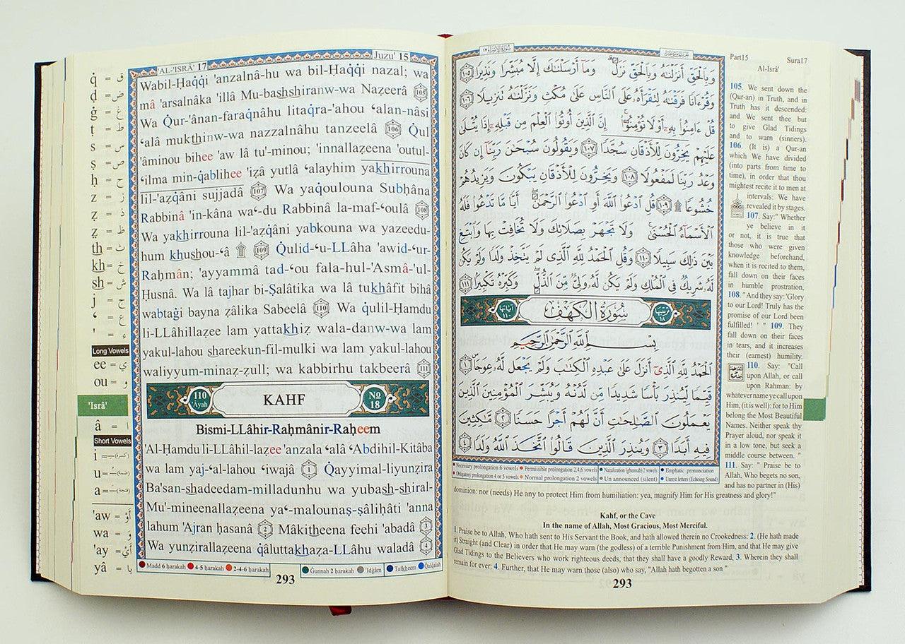 Tajweed Quran with English Translation and Transliteration - NobleBookshop