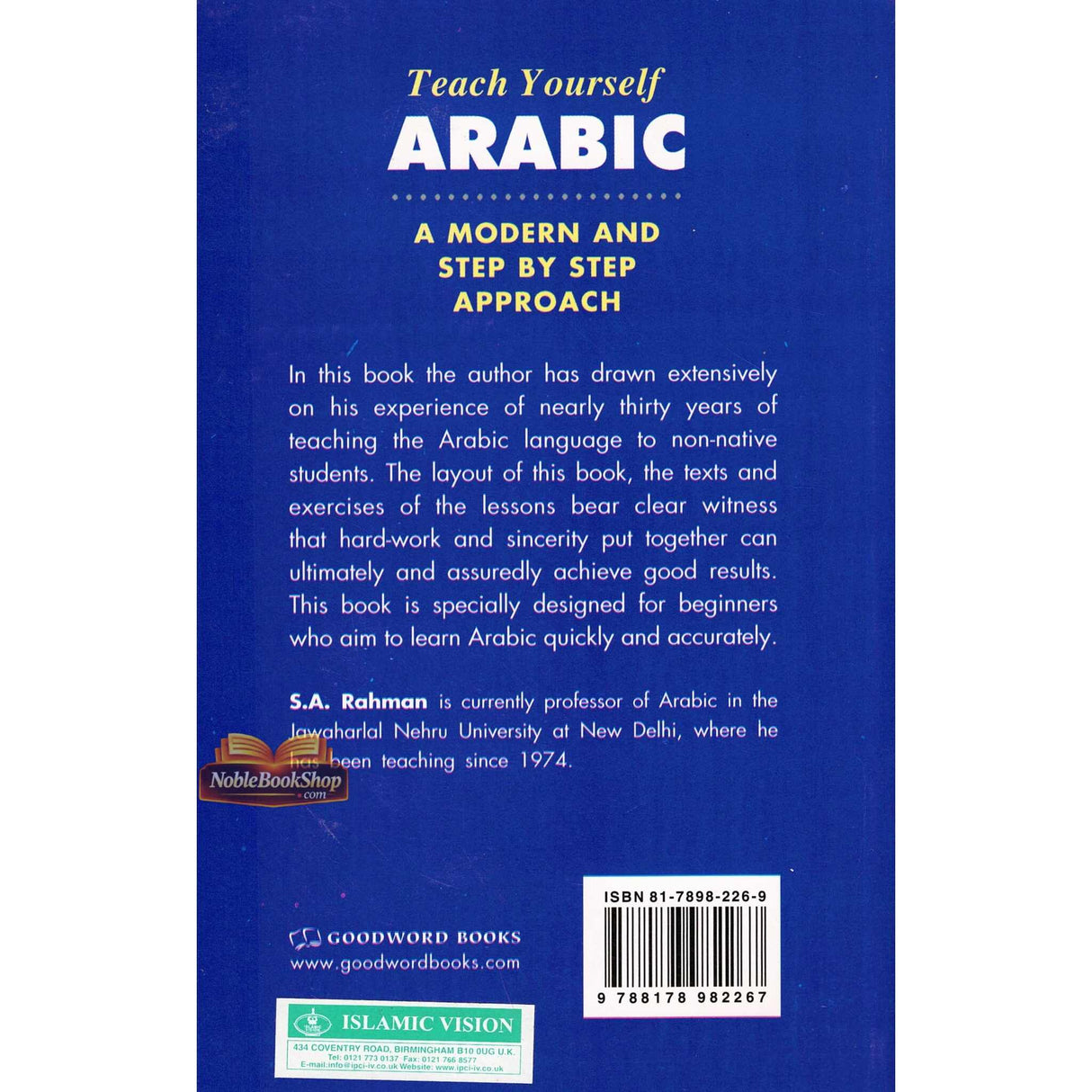 Teach Yourself Arabic