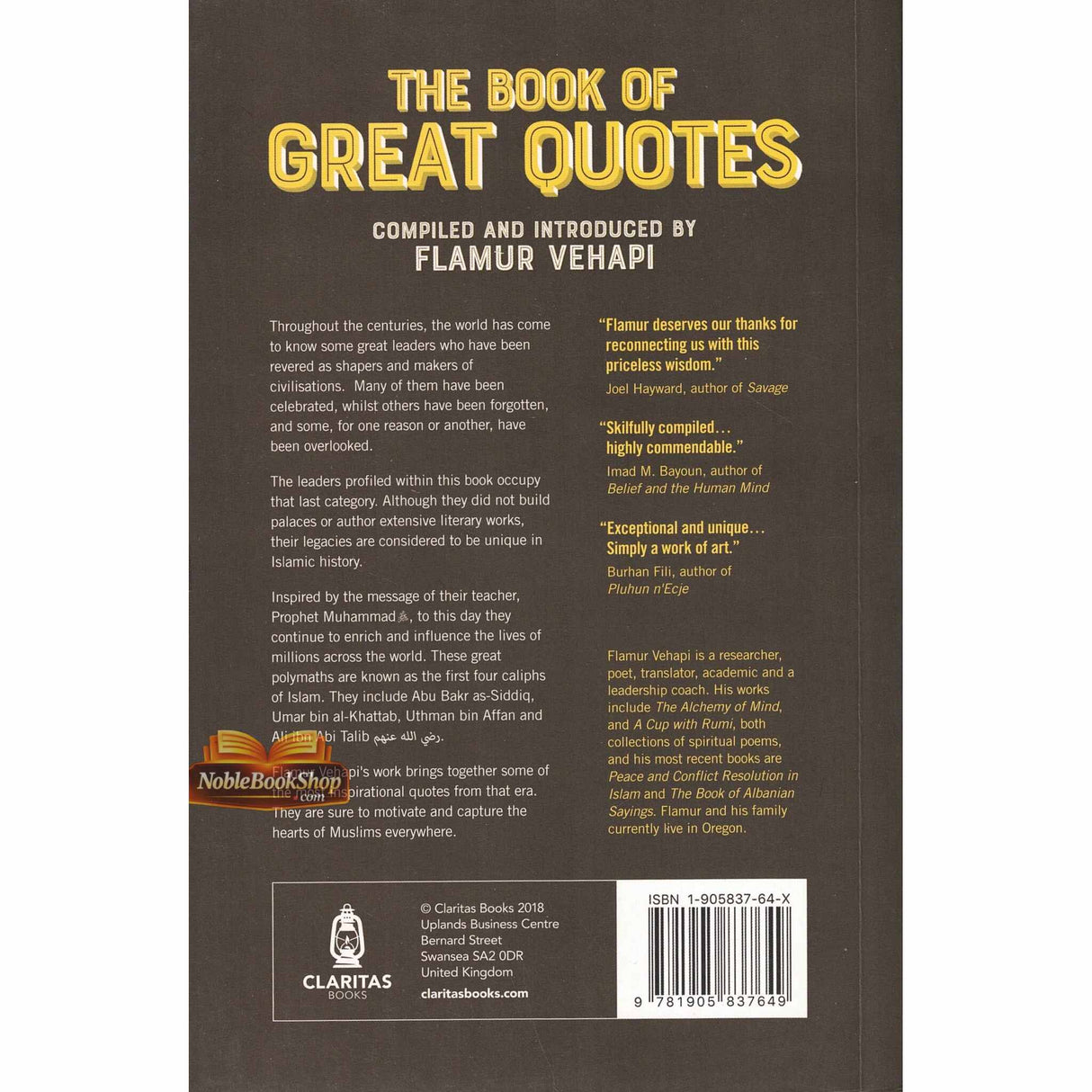 The Book of Great Quotes (Gems from Abu Bakr, Umar, Uthman and Ali)