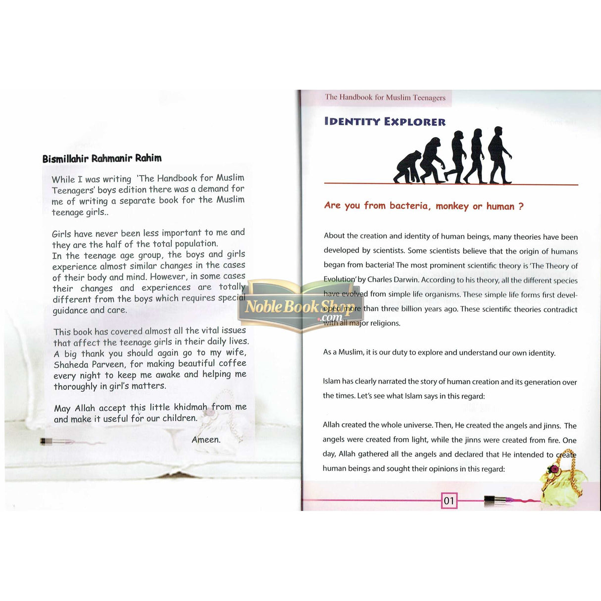 The Handbook for Muslim Teenagers - Girls Edition