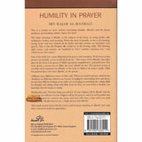 The Humility in Prayer