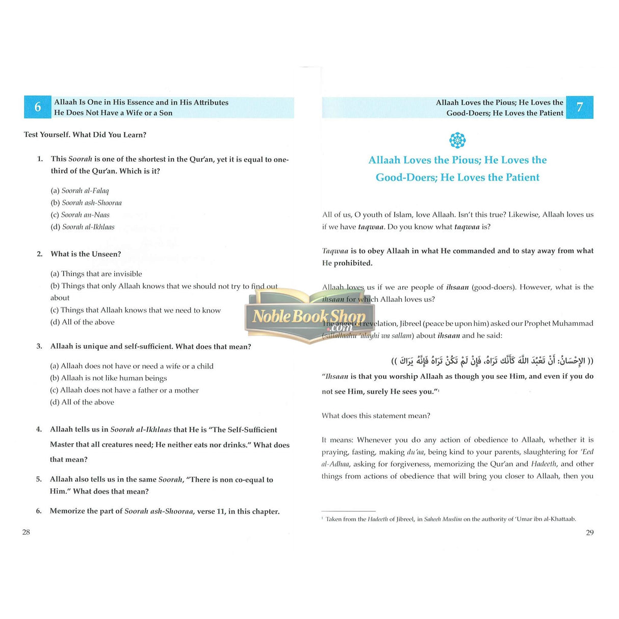 The Islamic Creed for Children