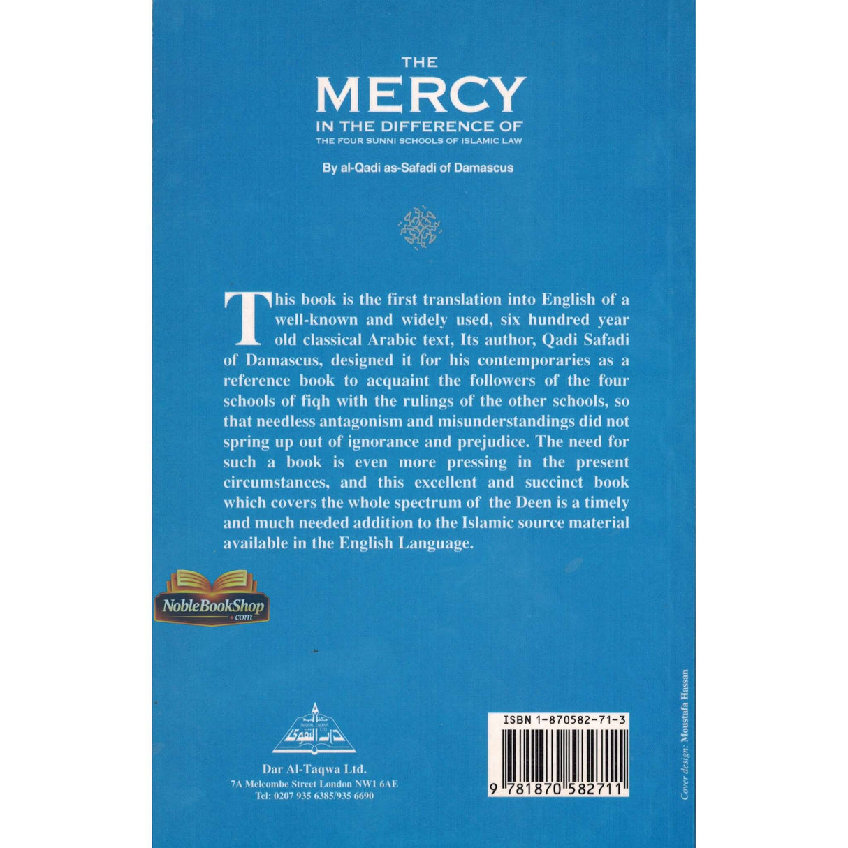 The Mercy In The Difference of The Four Sunni Schools of Islamic Law