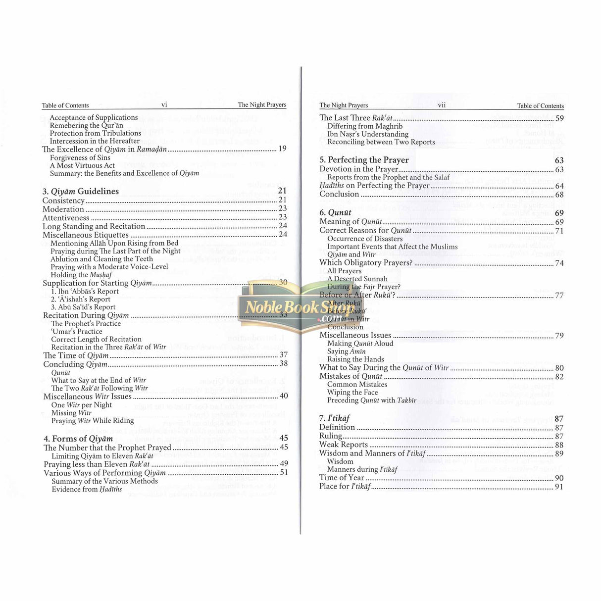 The Night Prayers - Qiyam & Tarawih