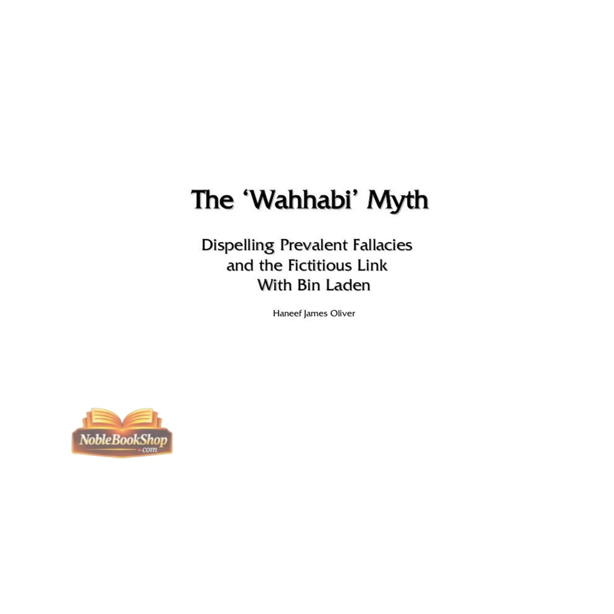 The Wahhabi Myth