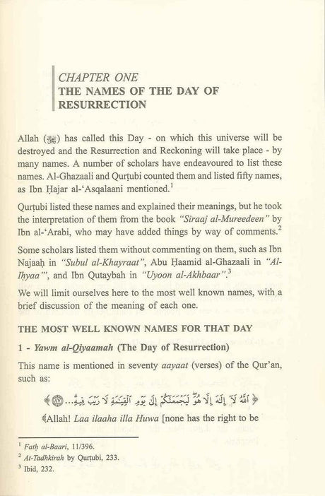 The Day of Resurrection : Islamic Creed Series 6 - NobleBookshop