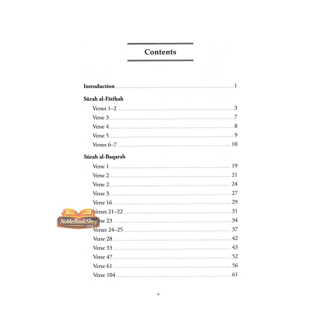 Treasures From The Noble Quran