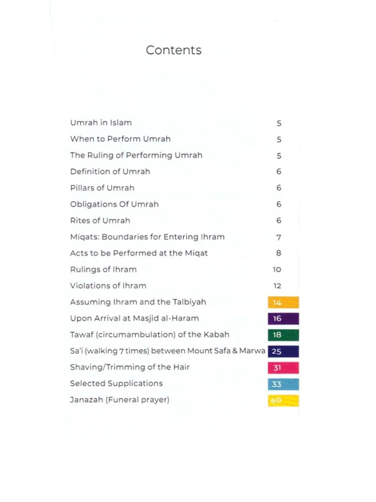 An Illustrated Step by Step Guide on How to Perform Umrah