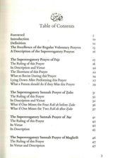 A Description Of The Supererogatory (Sunnah) Prayers