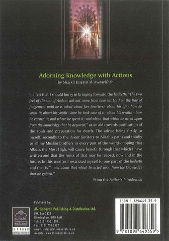 Adorning Knowledge With Actions - NobleBookshop