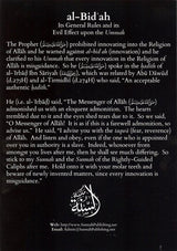 Al Bidah Its General Rules and its Evil Effect upon the Ummah