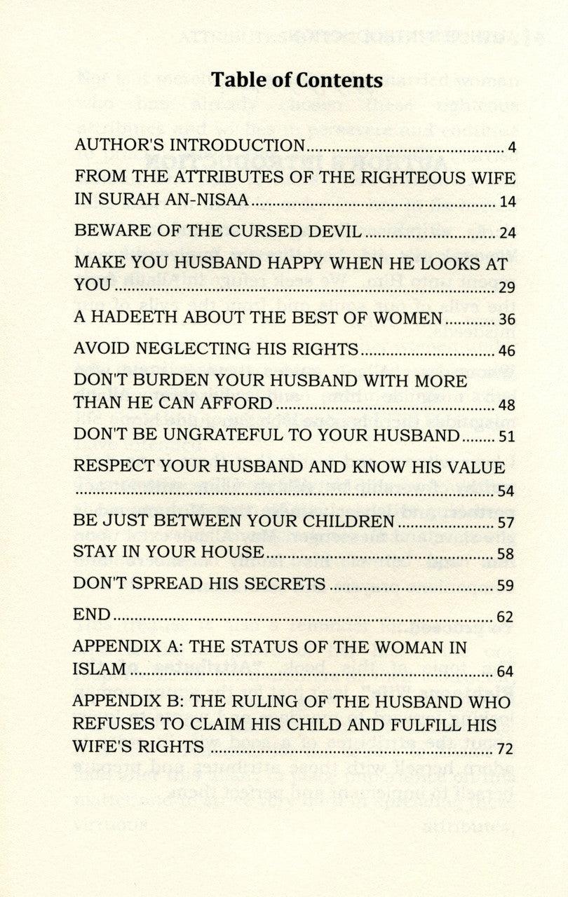 Attributes Of The Righteous Wife